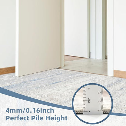 Washable Rugs 6x9 Area Rugs for Living Room, Dining Room, Kids Room | Machine - Image 9