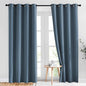 NICETOWN Smoky Blue Blackout Curtains by NICETOWN