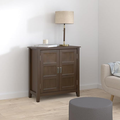 SIMPLIHOME Burlington Storage Cabinet - Image 2