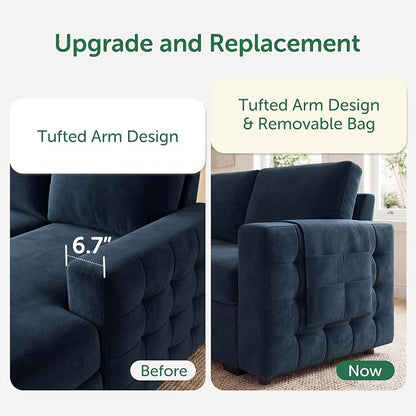 HONBAY Sectional Sleeper Sofa - Image 4