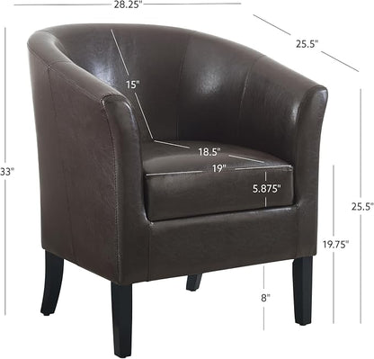 Linon Home Dcor Linon Home Decor Simon Club Chair - Image 3
