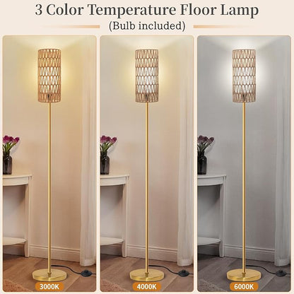 Ruiever Floor Lamp for Living Room, Farmhouse Floor lamp, Modern Standing lamp - Image 4
