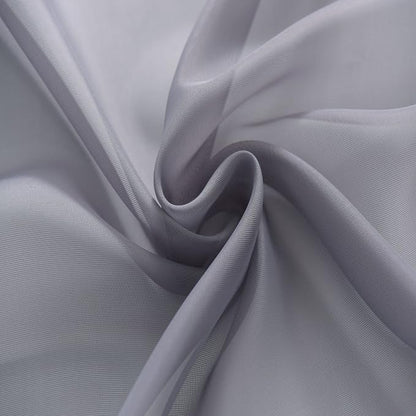 SpaceDresser Basic Rod Pocket Sheer Voile Window Curtain Panels White 1 Pair 2 - Image 6