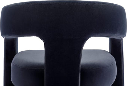 VESCASA Velvet Barrel Dining Chair - Image 8