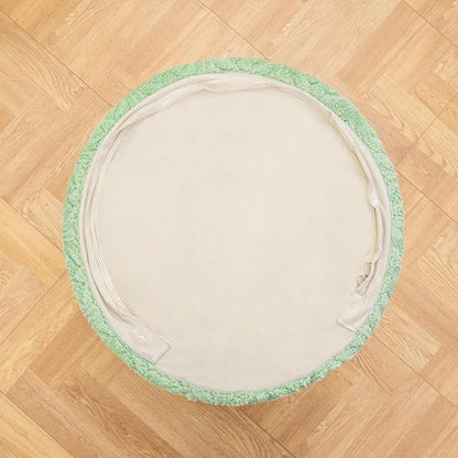 Plush Multi-Functional Ottoman Pouf – Ergonomic Ottoman Foot Rest - Image 8
