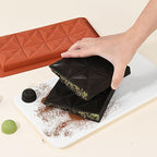 2 Pcs Chocolate Molds Silicone, Deep Chocolate Bar Mold, Non-Stick Food Grade Chocolate Mold for Dubai Chocolate Bar Pistachio, Candy and Chocolate Making - Four-Star Shape