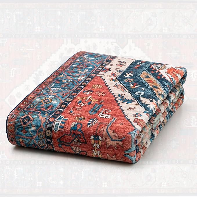 SERISSA 2'6"x8' Washable Non Slip Boho Runner Rug - Image 8