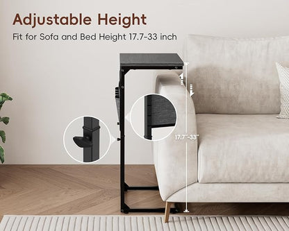 Vagusicc C-Shaped End Table Set of 2 - Image 4