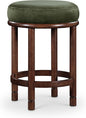 Meridian Furniture 978Green-C Monette Collection Art Deco Counter Stool by MeridianFurniture