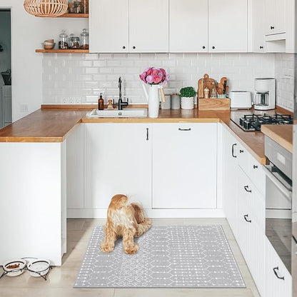 Lahome Moroccan Rugs for Entryway 2x3 Small Non-Slip Kitchen Rug Throw - Image 3