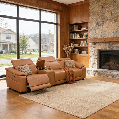Power Recliner Sofa Set, Reclining Sectional Sofa Couch by PonlivingFurniture