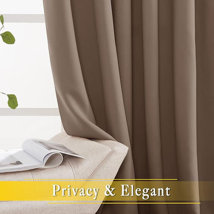 NICETOWN Blackout Blinds for Patio Door, Sliding Door Insulated Blackout - Image 6