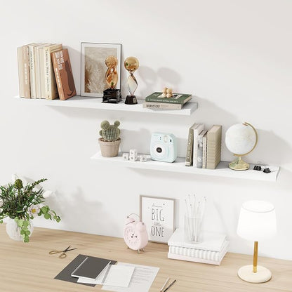 Fun Memories Floating Shelves for Wall, 40 Inch Floating Shelves for Home Decor - Image 7