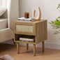mopio Haylee Rattan Side Table, Small Accent Tables by MopioInc