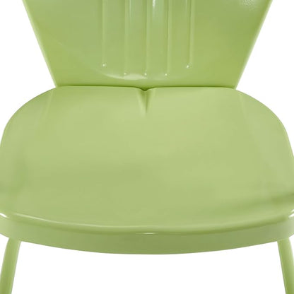 Crosley Furniture Griffith Outdoor Chair, Retro Metal Patio Chairs - Image 12