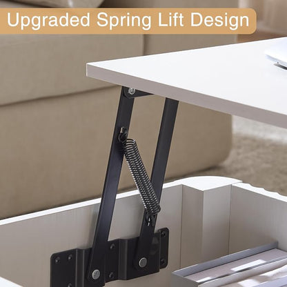 35.4" Lift Top Coffee Table - Image 3