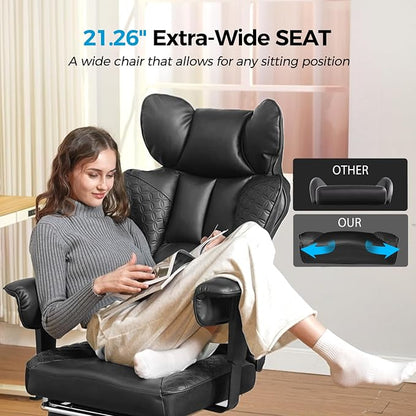 COMHOMA Big and Tall Office Chair Heavy Duty Wide Ergonomic Gaming Chair - Image 6