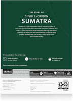 Starbucks K-Cup Coffee Pods, Dark Roast Coffee, Sumatra, 100% Arabica, 1 box (32 pods)