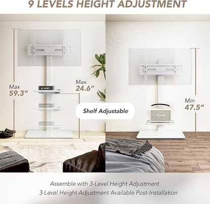 AX WABER Universal Floor TV Stand - Image 3