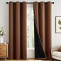 MIULEE Mocha Brown 100% Blackout by MIULEE
