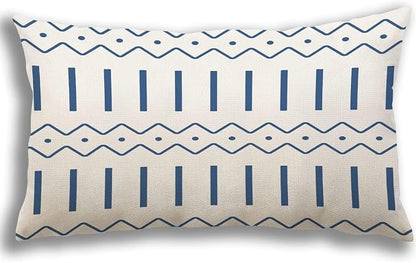 YCOLL Lumbar Pillow Covers 12x20 Set of 4, Modern Sofa Throw Pillow Cover - Image 4