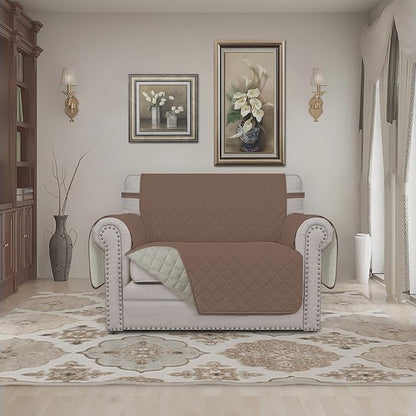 Easy-Going Reversible Couch Cover, Oversized Chair, Water Resistant Furniture - Image 2