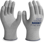 JDL ESD Work Gloves, Anti-Static Gloves for PC Building, Computer Installation & Repair, High Resistance Carbon Fiber Gloves, 36 pairs, Small