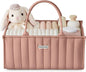 Blissful Diary Baby Diaper Caddy Organizer, Stylish Storage Basket by BlissfulDiary