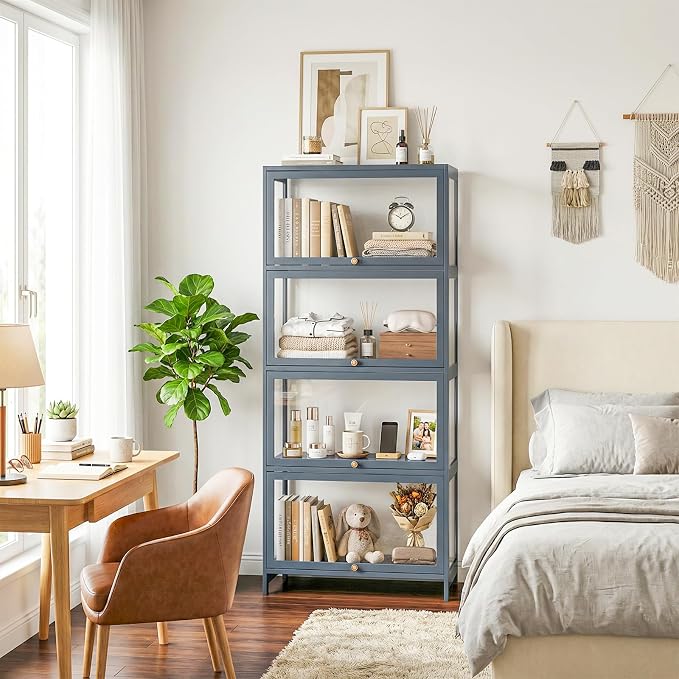 4-Tier Display Case Cabinet - Image 7