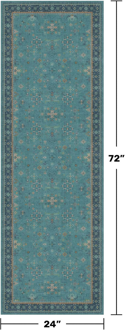 Boho 2x6 Non Slip Kitchen Rug Runner - Image 2