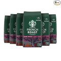 Starbucks Ground Coffee, Dark Roast Coffee, French Roast, 100% Arabica, 6 bags (12 oz each)