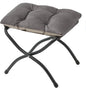 15" Folding Ottoman, Foldable Footrest Stool, Portable Small Foot Stool by MordchilHF