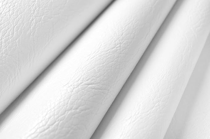 Wento Thick 2 Yard Faux Leather Fabric Soft Skin Grain PU Leather Fabric - Image 2