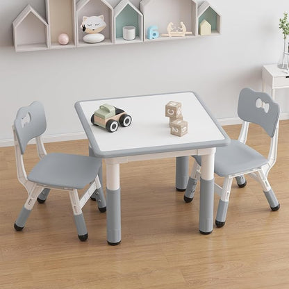 GAOMON Kids Table and 2 Chairs Set - Image 2