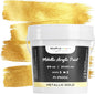 Nicpro Metallic Gold Acrylic Paint, 69oz/2040ml Large Gold Leaf Paint, Non Toxic by Nicpro