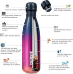 BJPKPK 17oz Insulated Stainless Steel Water Bottles Metal Water Bottle Keep Cold and Hot,Thunder
