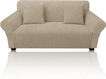 Loveseat Slipcover with 2 Pillow Cover by Jcones