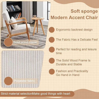Mid-Century Modern Accent Chair - Image 6