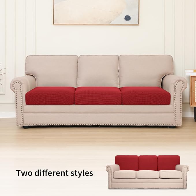 Easy-Going Stretch Individual Oversized Couch Cushion Cover Sofa Seat Furniture - Image 2