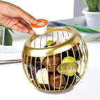 Stainless Steel Cup Coffee Basket pods holder Sturdy for Home or Office Kitchen Counter Organizer Espresso Capsule (GLOD)