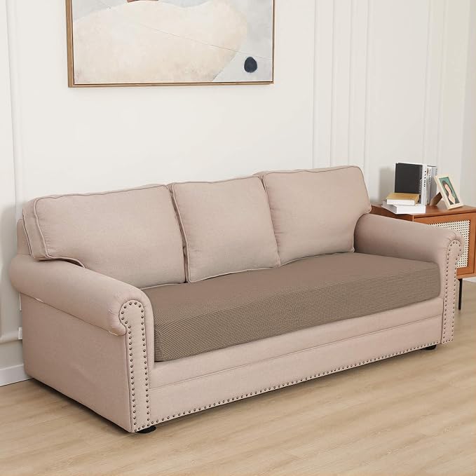 Easy-Going Stretch 1 Piece Couch Cushion Cover - Image 2