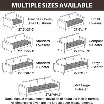 Fixwal Waterproof Flannel Dog Couch Cover, 27.6" x 27.6", Dark Brown | - Image 2