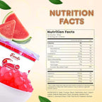 Fanale Watermelon Popping Boba Pearls, Vegan, Non GMO, Gluten Free, Fat Free, Perfect for Bubble Tea, Smoothies, Ice Cream, Desserts, and Beverages.
