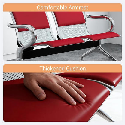 Kinfant 4-Seat Waiting Room Chairs - Image 7