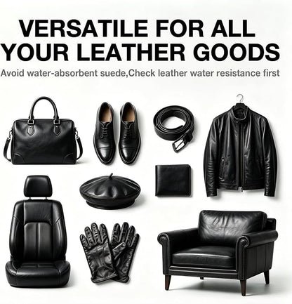 Black Leather Repair Kit, Leather Recoloring Balm – Restore & Repair Faded - Image 5