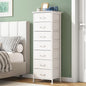 Fixwal Tall Narrow White Dresser by Fixwal