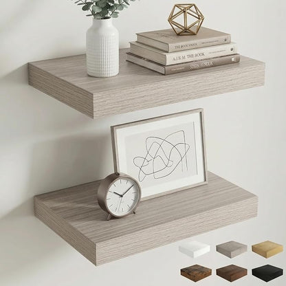 Dreamland Grey Floating Shelves by Dreamland