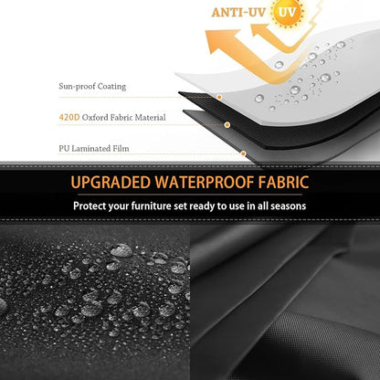 Patio Furniture Covers Waterproof Outdoor Furniture Cover Heavy Duty Outdoor - Image 5