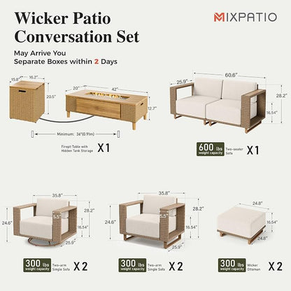 MIXPATIO Patio Furniture Set - Image 5