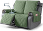 TAOCOCO 100% Waterproof Loveseat Recliner Covers 2 Seater, Split Loveseat Covers by TAOCOCO
